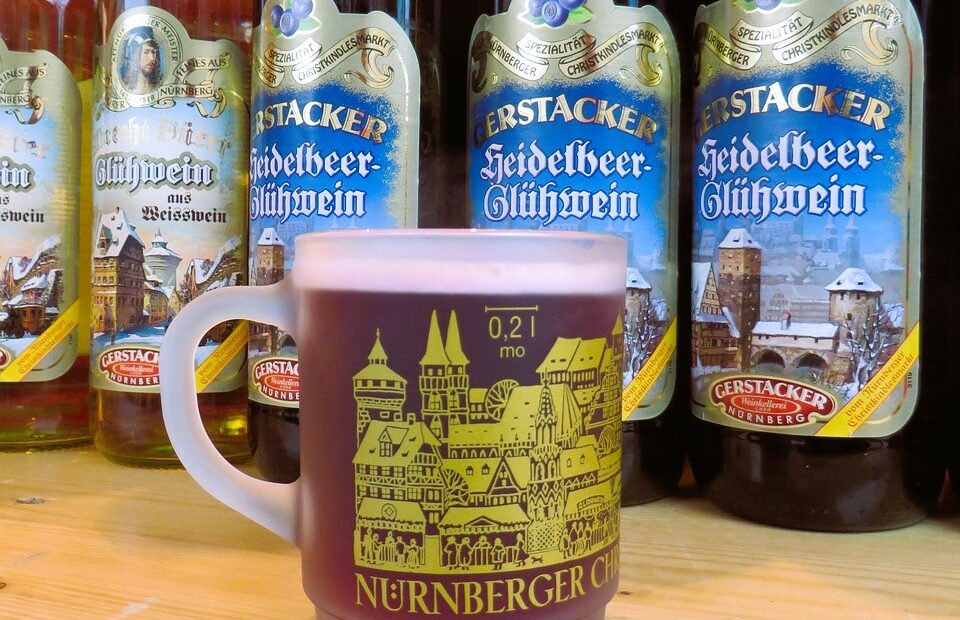 Germany nurnberg mulled wine