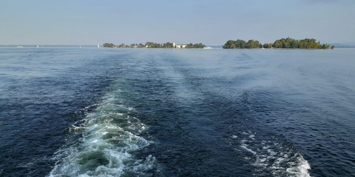 Chiemsee Fraueninsel weit by Sonja