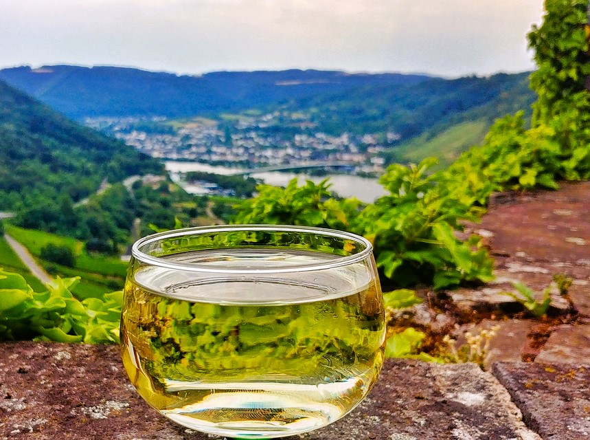 Germany Moselle wine glas