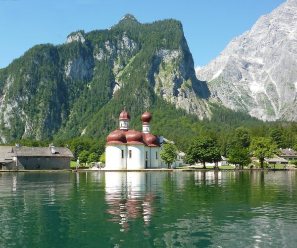 Lake Königssee in Bavaria Germany