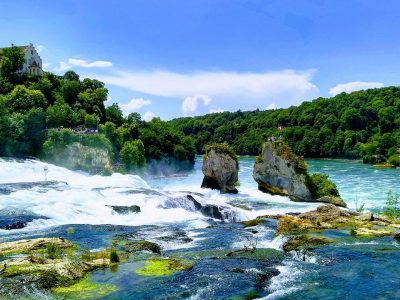 Rhine Falls in Switzerland