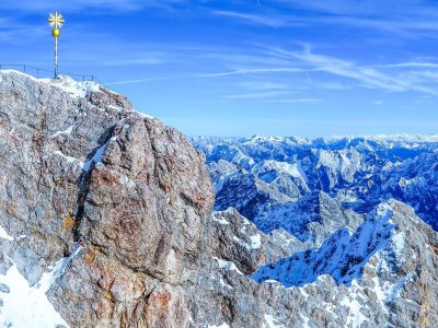 Top of Germany with Zugspitze.