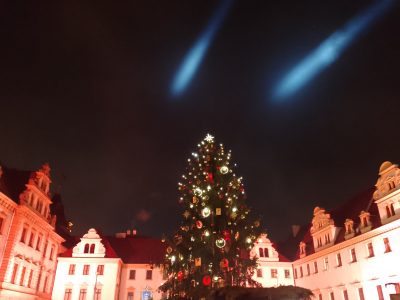 Germany Regensburg Romantic Christmas market