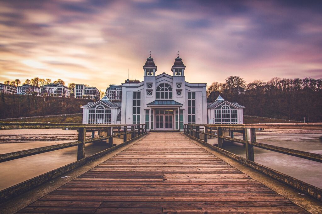 Binz on the island of Rügen in Germany