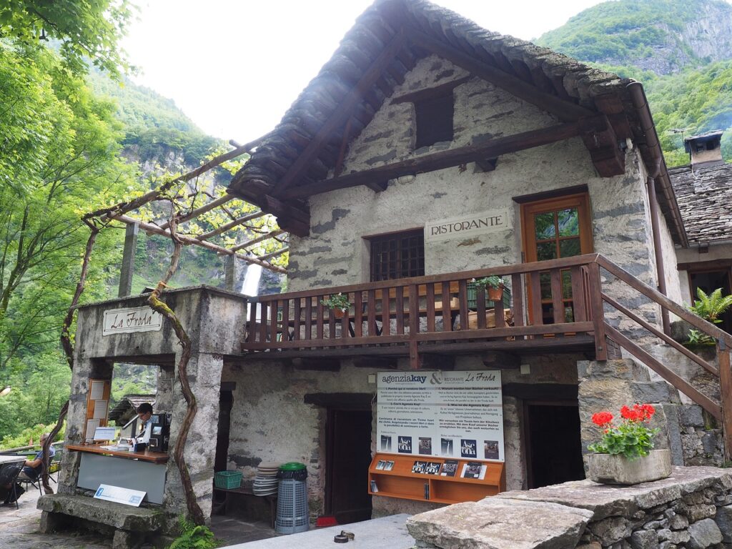 Ristorante La Froda in Switzerland, Ticino