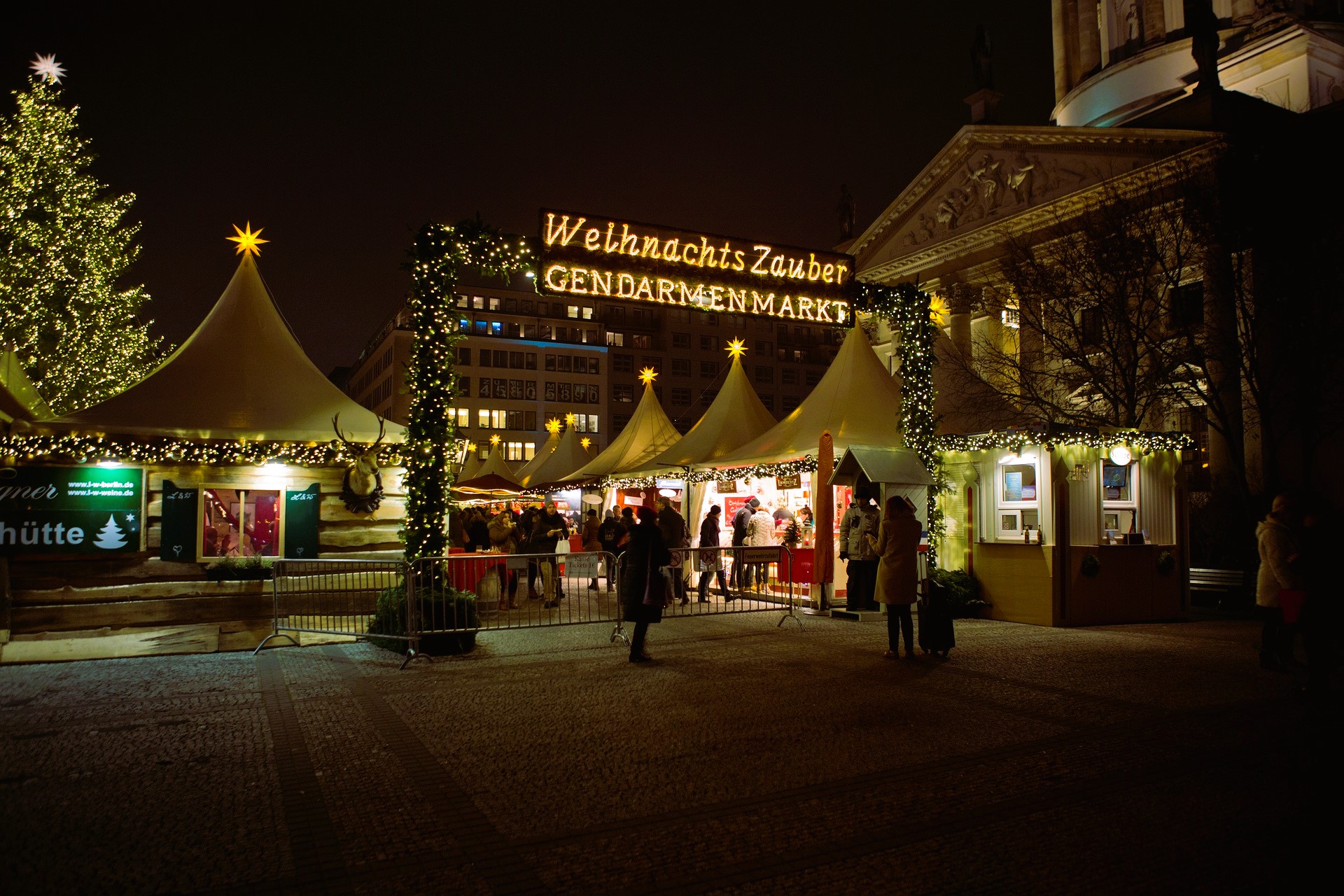 Germany Berling Christmas Market Gendarmenmarkt