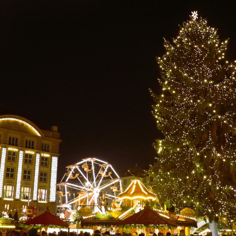 Germany Dresden Christmas Tree