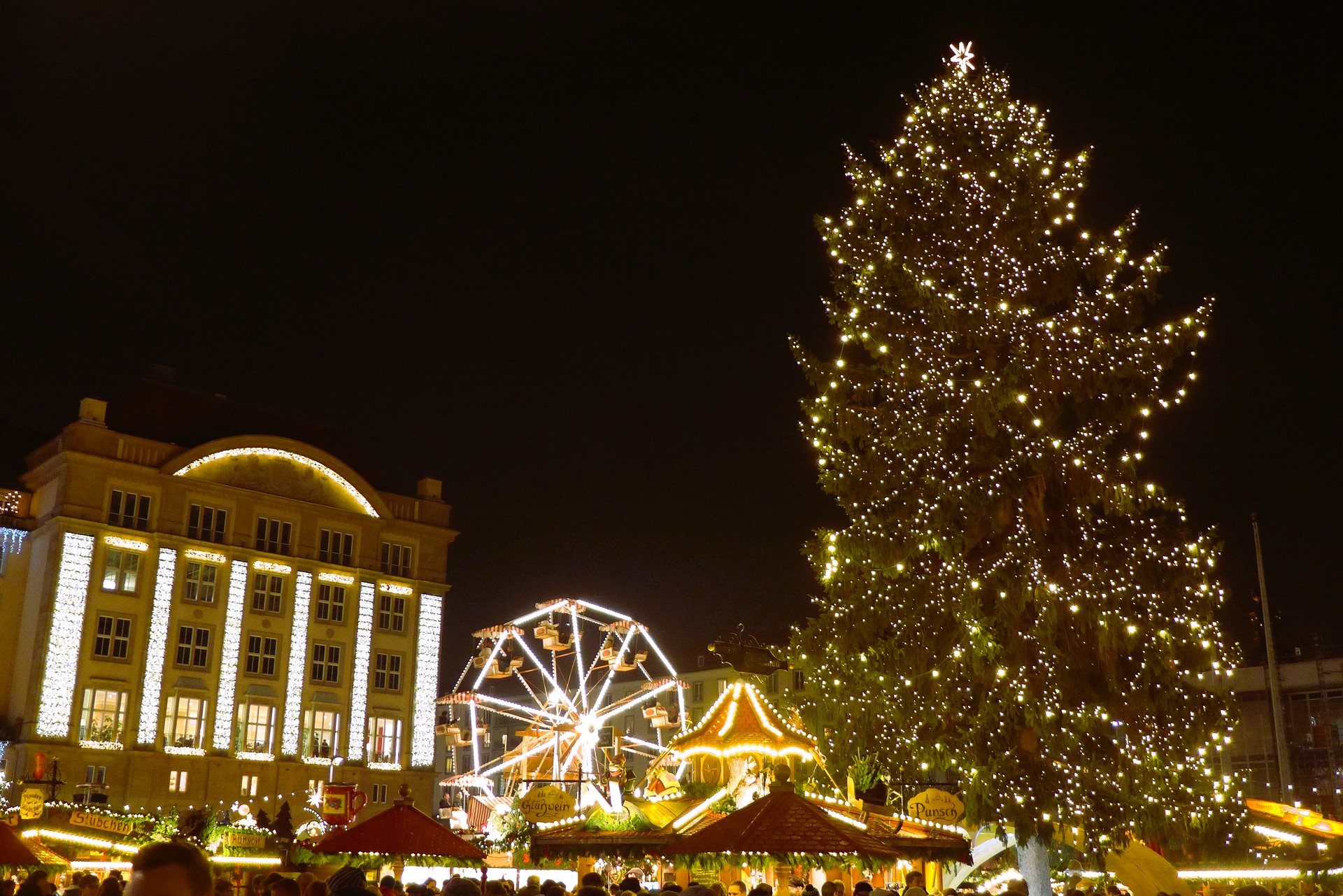 Germany Dresden Christmas Tree