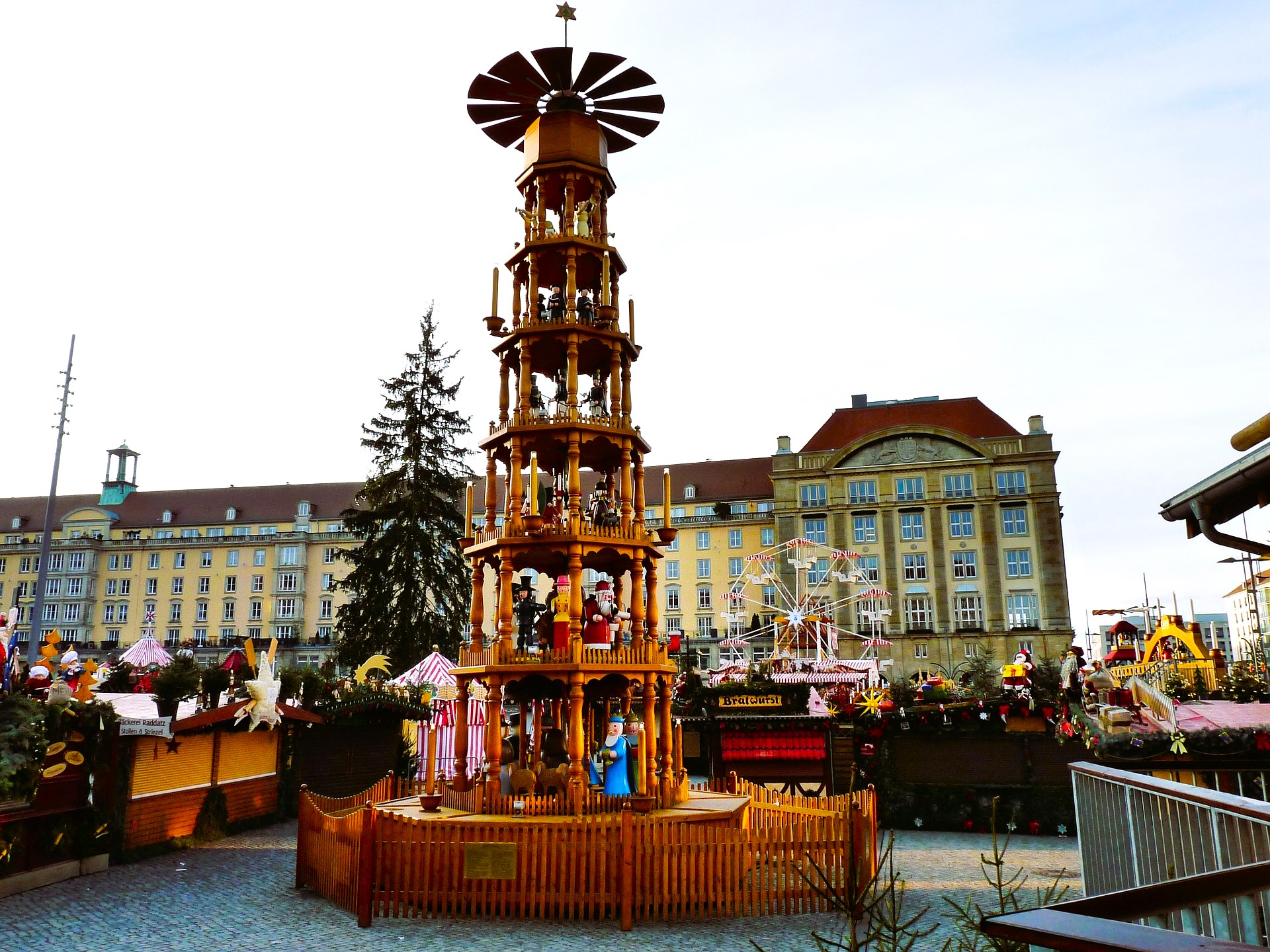 Germany Dresden Striezelmarkt