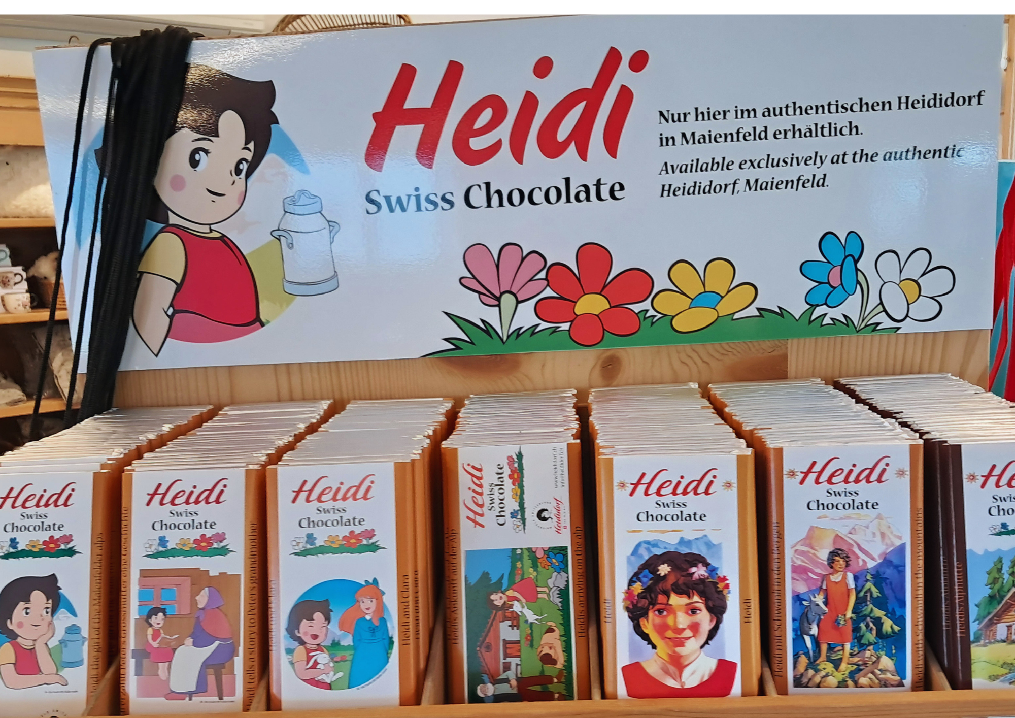 Switzerland Heidiland Chocolate