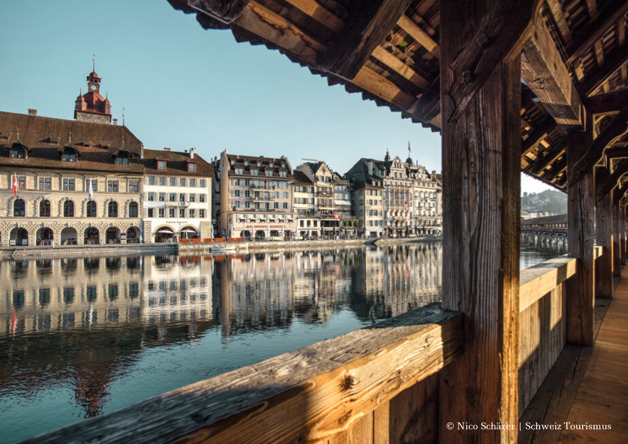Lucerne Switzerland Chapel Bridge
