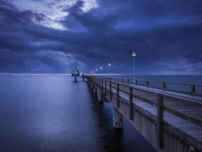 sea bridge Germany