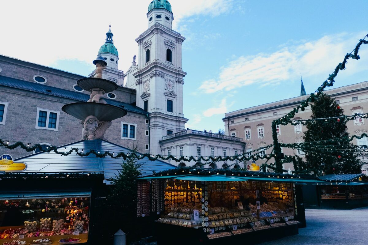 Austria Christmas Market Salzburg