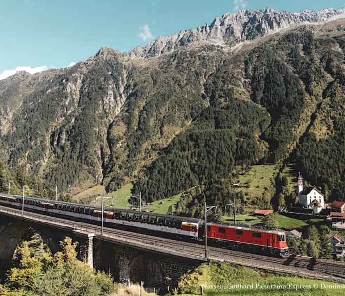 Wassen, gotthard Panorama Express copyright Dominik Baur