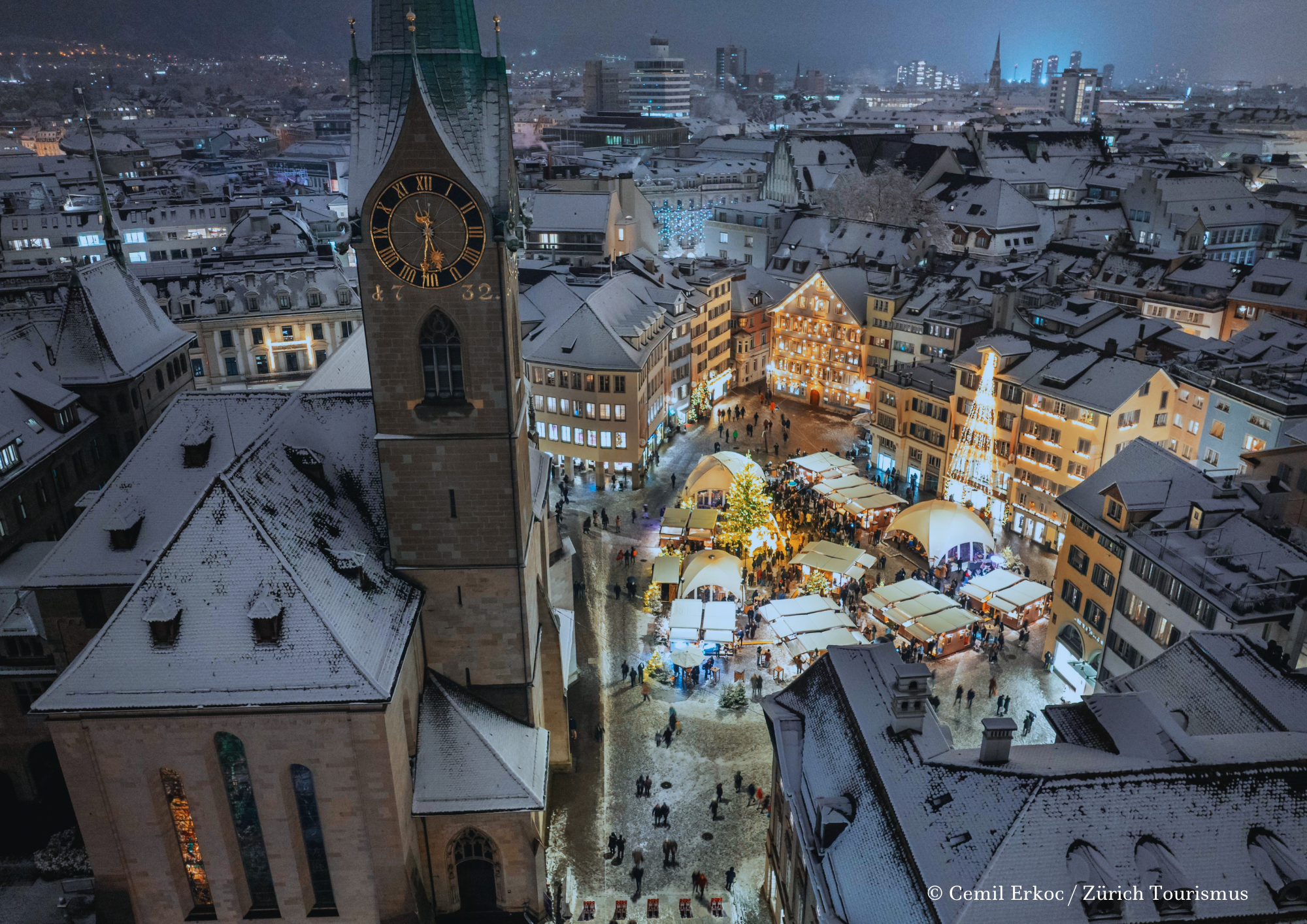 Switzerland Christmas Market Muensterhof