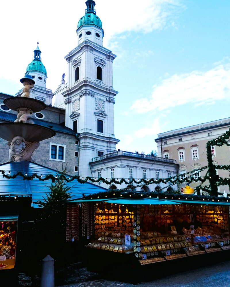Austria Salzburg Christmas Market