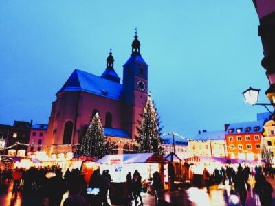 Germany Regensburg Neupfarrplatz