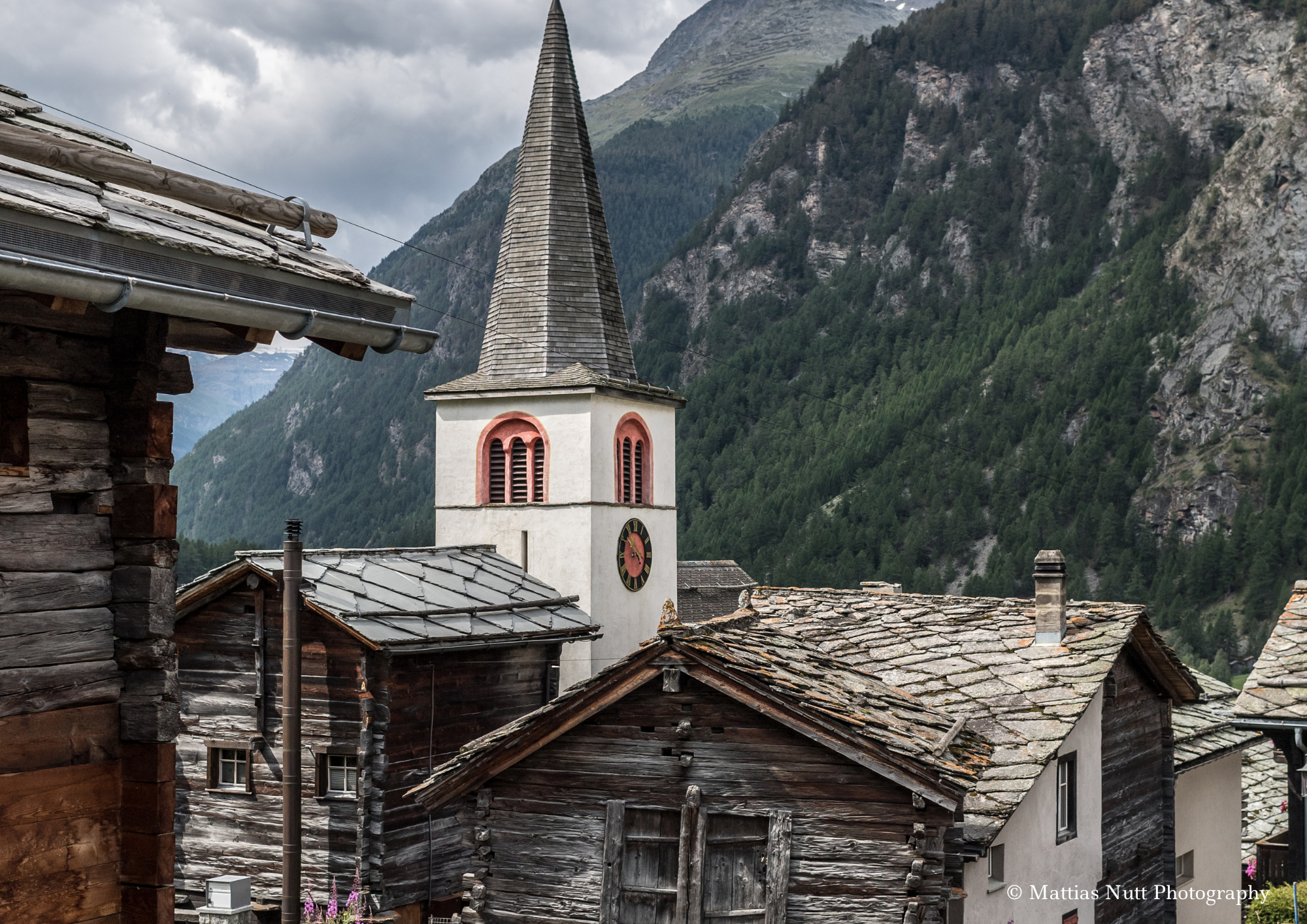 Switzerland Zermatt Mountain village