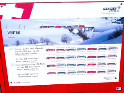 Winter Glacier Express
