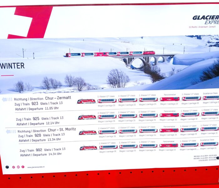 Winter Glacier Express