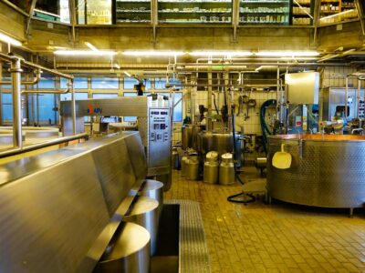 Emmental cheese factory