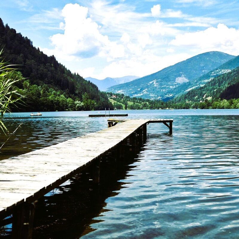 Österreich, Kärnten, Afritzer See