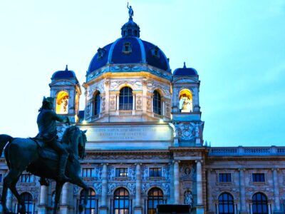 Austria Vienna by night