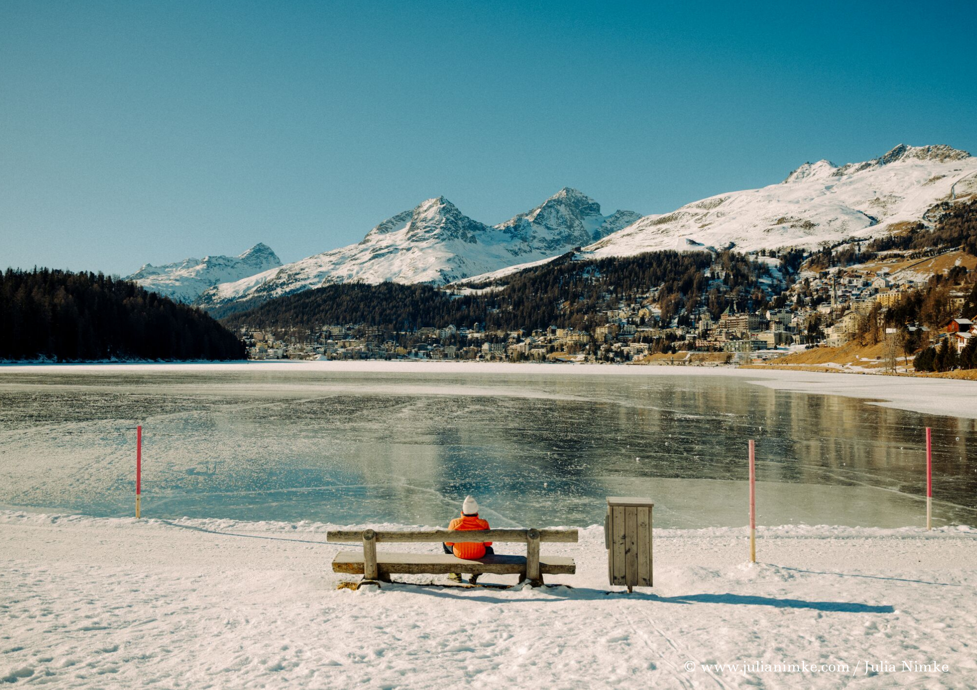 Sitzerland Lake St Moritz www.julianimke.com / Julia Nimke