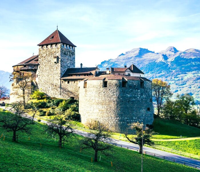 Liechtenstein Castle autumn