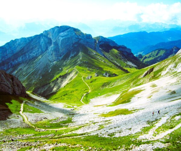 Switzerland Pilatus Mountain View
