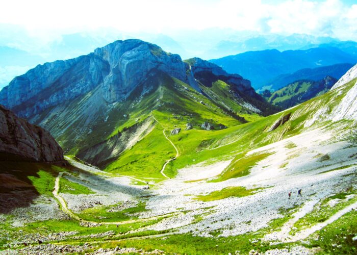 Switzerland Pilatus Mountain View