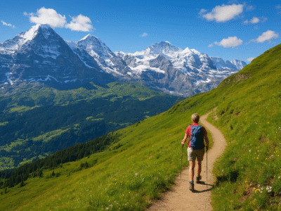 Hiking the Swiss Alps, Switzerland