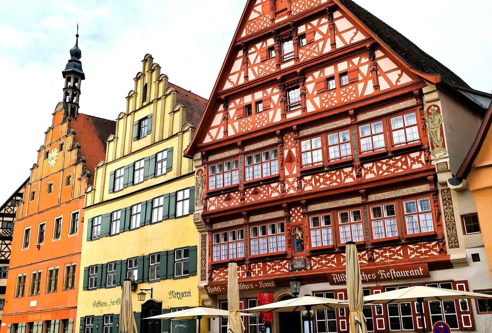 Germany Dinkelsbuehl Houses