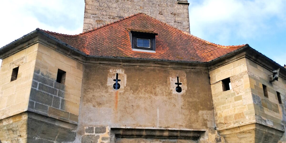 Germany Dinkelsbuehl Medieval Entrance