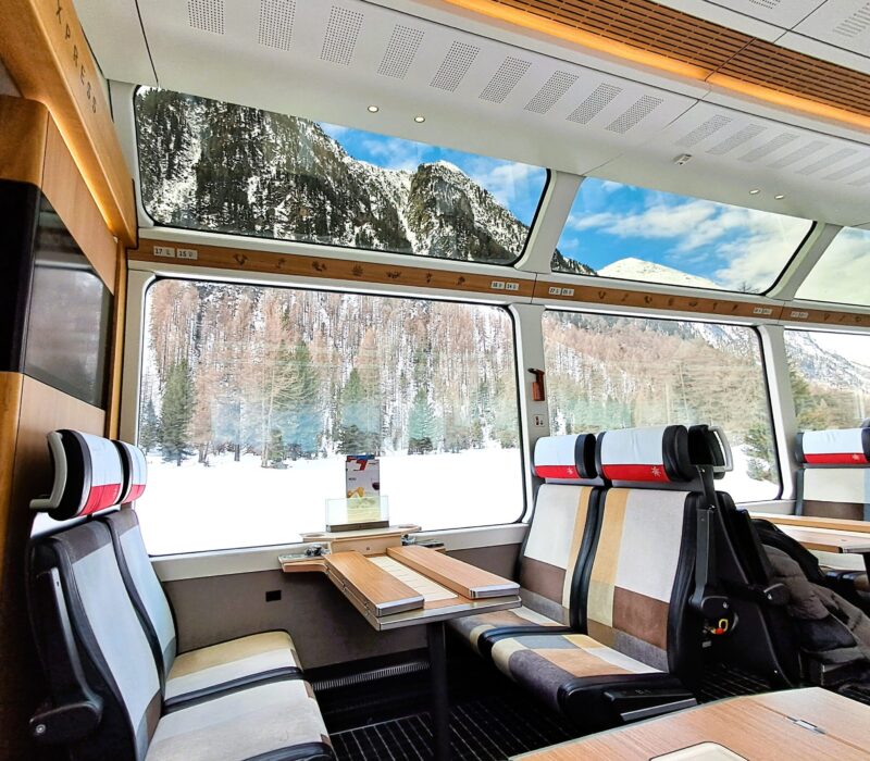Glacier Express Inside