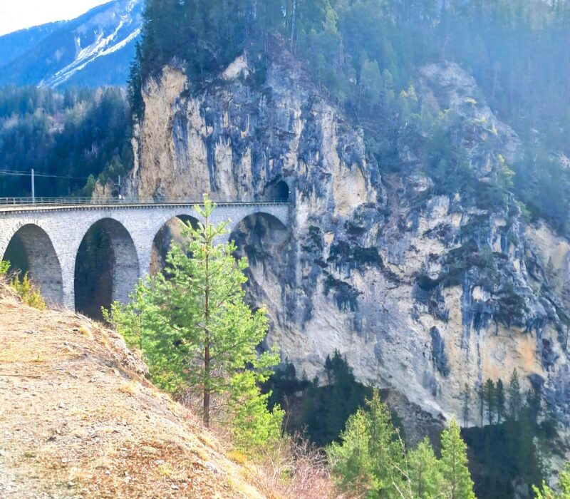 Switzerland Landwasser Viaduct