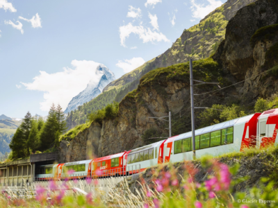 Glacier Express in summer