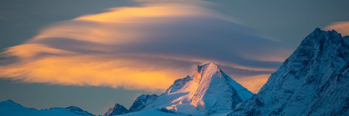 Swiss alps Ferpècle glacier