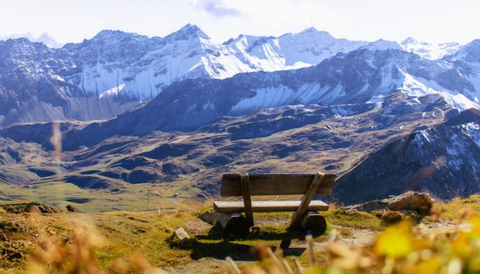 Switzerland Arosa Bench