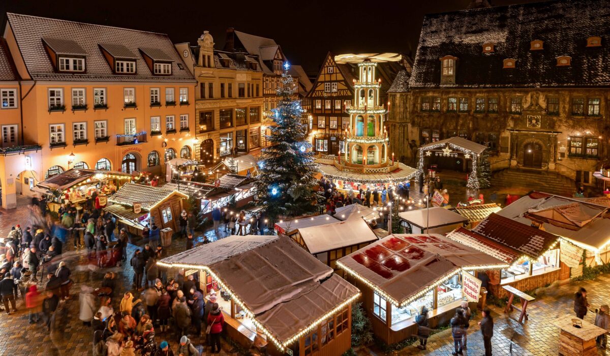 Germany, Quedlingburg Christmas Market