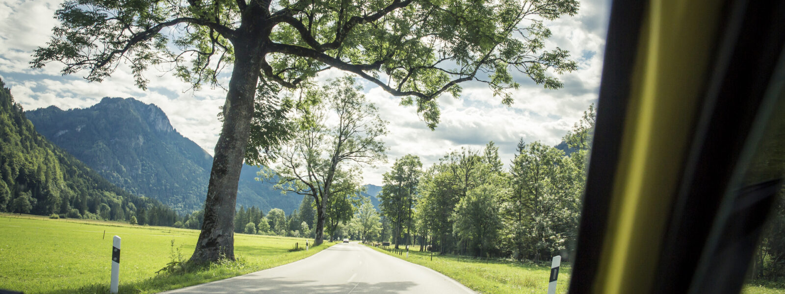 German Alpenstrasse, bayrische Alpenstrasse vom Königsee bis Bodensee, Ammergauer Alpen, Foto: Graswang Tal