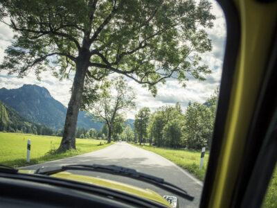 German Alpenstrasse, bayrische Alpenstrasse vom Königsee bis Bodensee, Ammergauer Alpen, Foto: Graswang Tal