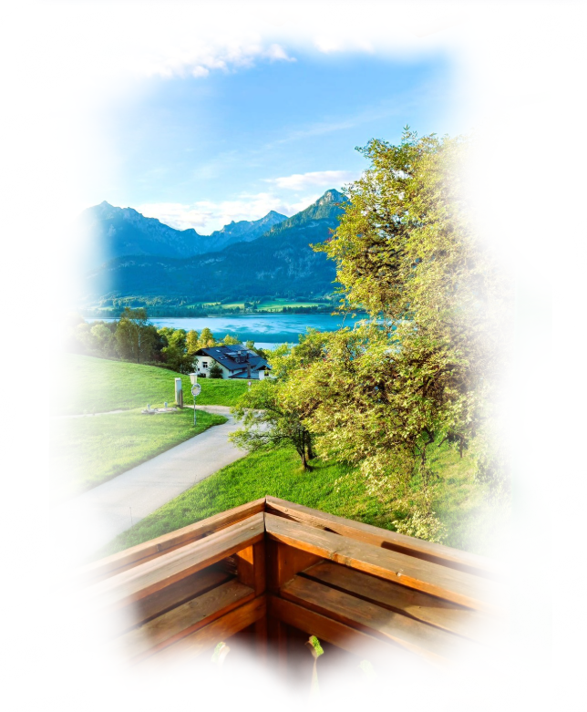 Wolfgangsee balcony
