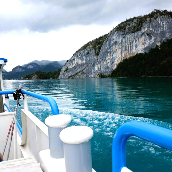 Wolfgangsee by boat
